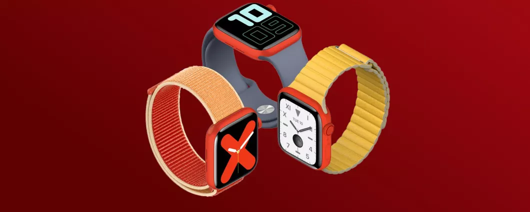 Apple Watch Series 5 Rosso: (PRODUCT)RED in arrivo