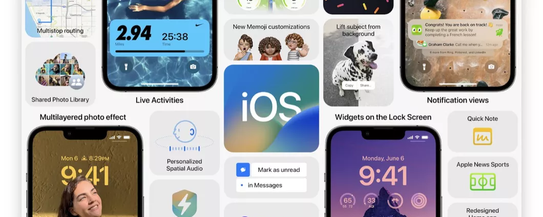 iOS 16: 10 Feature Sorprendenti di Apple