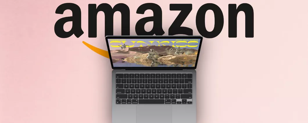 MacBook Air M2: sconto 18% su Amazon, anche a rate