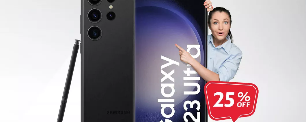Risparmia 380€ su Samsung Galaxy S23 ULTRA su eBay!